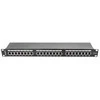LANBERG PPS6-1024-B Patch Panel 24 prievadai 1U kat. 6 ekranuoti judai