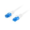 LANBERG patchcord kat.6A FTP LSZH CCA 1.5m baltas