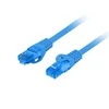 LANBERG patchcord kat.6A FTP LSZH CCA 20m mėlynas