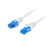 LANBERG patchcord kat.6A FTP LSZH CCA 2m pilkas