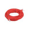 LANBERG PCU6-10CC-1000-R Patchcord RJ45 kat. 6 UTP 10m raudona