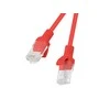 LANBERG PCU6-10CC-0050-R Patchcord RJ45 kat. 6 UTP 0,5m raudona