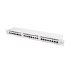 LANBERG PPS5-1024-S Lanberg Patch Panel 24 prievadas 1U, kat. 5e, ekranuotas, pilkas
