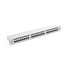 LANBERG PPS5-1024-S Lanberg Patch Panel 24 prievadas 1U, kat. 5e, ekranuotas, pilkas