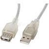 LANBERG CA-USBE-12CC-0050-TR ilgintuvas USB 2.0 AM-AF su feritu 5 m