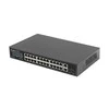 Šakotuvas LANBERG jungiklis PoE+ 19 colių 24x 1GB POE+ 2x GB 2x SFP 360W RSGE-24P-2GE-2S-360 nevaldomas