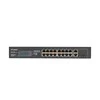 Šakotuvas LANBERG RSFE-16P-2C-150 jungiklis 16x 100Mb PoE+/2x Combo Gigabit 150W nevaldomas