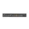 Šakotuvas LANBERG RSFE-16P-2C-250 jungiklis 16x 100Mb PoE+/2x Combo Gigabit 250W nevaldomas