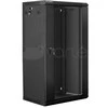 LANBERG WF01-6422-10B sieninis stovas 19 colių išmontuojamas plokščias paketas 22U/600x450mm juodas