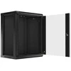 LANBERG WF01-6415-10B sieninis stovas 19 colių išmontuojamas plokščias paketas 15U/600x450mm juodas