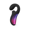 LELO Enigma Juodas - Dual-Sonic Intimate System, Atsparus vandeniui, Rechargeable