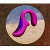 LELO Enigma Deep Rose Dual-Action Sonic Massager Atsparus vandeniui Silicone