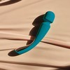 Mėlynas Lelo - Smart Wand 2 masažuoklis vidutinio dydžio vandenyno spalvos Mėlyna