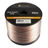 Libox garsiakalbio laidas 2x2,50 mm LB0009-50 garso laidas 50 m skaidrus