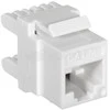 Q Lantec Alantec MKN-U5-1 laido jungtis RJ45 Baltos