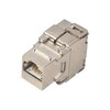 Q Lantec Jungtis - Alantec MKB-S6-1 RJ45 Moteriška 1.5A Sidabrinė