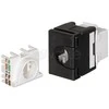 Q Lantec Keystone Modulis - Alantec MKB-U6-1 RJ-45 250MHz Juodas