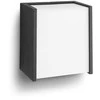 Sieninis LED lauko šviestuvas PHILIPS MACAW, IP44, 3 W, 2700 K, 350 lm, 9,3x13,3x14,8 cm