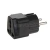 MACLEAN MCE155 Maclean MCE155 Adapterio lizdas UK ant EU kištuko universalus juodas