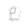 Maclean MC-644 Desk 9.7-10.1 colio Planšetinio kompiuterio stovas