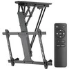 MACLEAN MC-880 Elektrinis lubų televizoriaus laikiklis nuožulnioms sienoms 32-70 colių 35kg max nuotolinio valdymo pultas max VESA 600x411