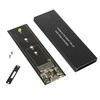 Maclean MCE582 SSD dėklo adapteris SSD M.2, NGFF, USB 3.0, dydžiai 2230/2240/2260/2280, aliuminio korpusas,