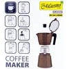 Maestro 3 cup kavos virimo aparatas MR-1666-3-BROWN ruda