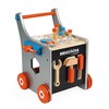JANOD medinis magnetinis stumdukas-veiklos centras BRICO KIDS DIY TROLLEY
