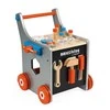 JANOD medinis magnetinis stumdukas-veiklos centras BRICO KIDS DIY TROLLEY