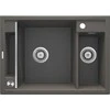 Deante granitinė virtuvinė plautuvė su magnetais Deante Magnetic ZRM T503, Anthracite