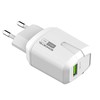 Rėmelis Somostel SMS-Q02 1x USB-A 3.1 A (MSQ02 Baltas 18W)