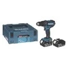 MAKITA smūginis suktuvas-gręžtuvas 18V 62/36Nm 2 x 3,0Ah LI-ION WALIZKA MAKPAC DHP482RFJ