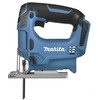 Akumuliatorinis siaurapjūklis Makita JV183DZ; 18 V (be akumuliatoriaus ir pakrovėjo); G serija