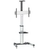 Manhattan 461245 monitoriaus laikiklis arba stovas 177,8 cm (70") Juoda, Sidabras