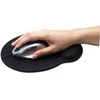 Intracom MANHATTAN Wrist-Rest Pelės kilimėlis Ergonomiškas dizainas Kovoja su nuovargiu Neslystantis pagrindas Minkštas riešo atramas jaučiasi kaip gelis juodas