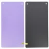 Treniruočių kilimėlis HMS Premium MFK07, violetinis-juodas, 120x60cm, EVA 15mm