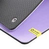 Treniruočių kilimėlis HMS Premium MFK07, violetinis-juodas, 120x60cm, EVA 15mm