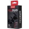 Belaidės Ausinės - Maxell Mini Duo, Juodos