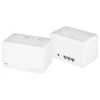 Maršrutizatorius Mercusys AX3000 Whole Home Mesh WiFi 6 sistema su PoE | Halo H80X (2 vnt.) | 802.11ax | 574+2402 Mbit/s | 10/100/1000 Mbit/s | Ethernet LAN (RJ-45) jungtys 3 | Tinklelio palaikymas Taip | MU-MiMO Taip | Nėra mobiliojo plačiajuosčio ryšio | Antenos tipas Vidinis