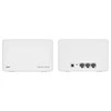 Maršrutizatorius Mercusys AX3000 Whole Home Mesh WiFi 6 sistema su PoE | Halo H80X (2 vnt.) | 802.11ax | 574+2402 Mbit/s | 10/100/1000 Mbit/s | Ethernet LAN (RJ-45) jungtys 3 | Tinklelio palaikymas Taip | MU-MiMO Taip | Nėra mobiliojo plačiajuosčio ryšio | Antenos tipas Vidinis