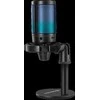 Defender, do streamowania mikrofon, IMPULSE GMC 600, garsumo valdymas, juoda, Podświetlany RGB