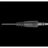DEFENDER mikrofonas PC stovui MIC115, juodas, laidas 1,7m, 64115 MIC115 HN018