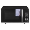 Mikrobangų krosnelė Sharp | Microwave Oven with Grilis | YC-QG204AE-B | Free standing | 20 L | 800 W | Grilis | Juodas