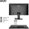 Monitorius MSI PRO MP243X 23,8 colio IPS 1920x1080 FHD 1xHDMI 1.4 1xDP 1.2a