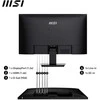 Monitorius MSI PRO MP273A 27" / FHD / 100Hz / 1ms (MPRT) juodos spalvos