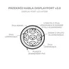 Montis Kabelis Displayport v2.0 4k 8k mt039-1.8 1.8m