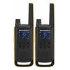 Motorola Talkabout T82 Extreme Twin Pack two-way radio 16 channels Juodas, Oranžinis