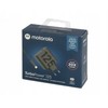 Motorola TurboPower kelioninis įkroviklis USB-C 125W su USB-C/USB-C kabeliu juodos spalvos