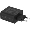 Motorola TurboPower kelioninis įkroviklis USB-C 125W su USB-C/USB-C kabeliu juodos spalvos