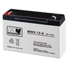 Mw Power MWPower MWS 6V 12Ah F1(187) AGM akumuliatorius, 5 metai